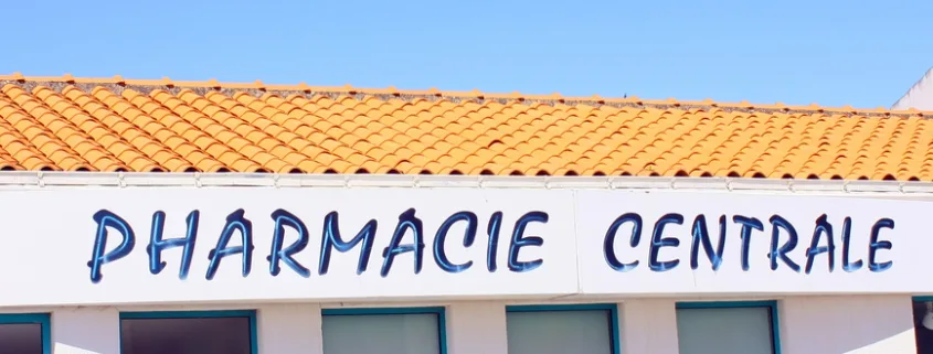 Façade d’une pharmacie