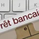 Clavier d’ordinateur et prêt bancaire