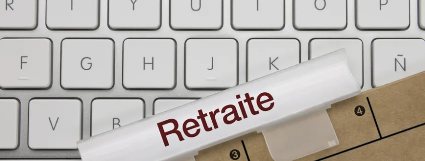 Clavier d’ordinateur et préparation de la retraite